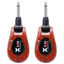 Xvive U2 Wood Rechargeable 24Ghz Wireless Guitar System - Red One Music