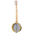 Banjo doré à 5 cordes CC-100 Cripple Creek à dos ouvert
