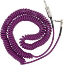 Fender JIMI HENDRIX VOODOO CHILD Coiled Instrument Cable (Purple) - 30ft