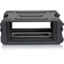 Gator G-PROR-4U-19 Boîtier de rack moulé par rotation avec roues et poignée - 4U, 19" de profondeur 