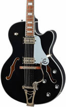 Epiphone EMPEROR SWINGSTER Hollow Body Electric Guitar (Black Aged Gloss)