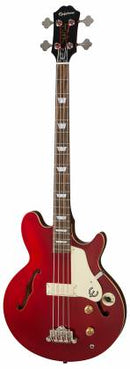 Epiphone EBJC Jack Casady Basse électrique semi-creuse (Bourgogne pétillante)