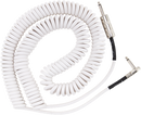 Fender JIMI HENDRIX VOODOO CHILD Coiled Instrument Cable (White) - 30ft
