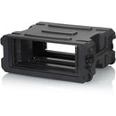 Gator G-PROR-4U-19 Boîtier de rack moulé par rotation avec roues et poignée - 4U, 19" de profondeur 