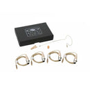 Galaxy Audio ESM8-OBG-4GAL Microphone omnidirectionnel à oreille unique avec 4 câbles pour Galaxy Audio/AKG