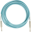 Câble d'instrument d'origine Fender (Daphne Blue) - 15 '