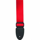 Profile PGS100-RD 2" Nylon Guitar Strap (Red)