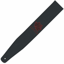 Profile PGS-CDN-LT-BK Canada Guitar Strap in Black Leather