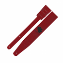 Profile PGS-CDN-LT-RD Canada Guitar Strap in Red Leather