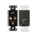 RDL DB-CIJ3 Consumer Input Wall Plate Mono Output
