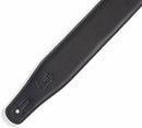 Levys MRHGS Garment Padded Guitar Strap Adjustable - 2.5” (Black)