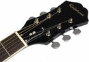 Epiphone DR100 Dreadnaught Songmaker Guitare acoustique (ébène)