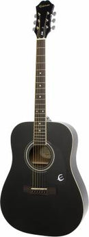 Epiphone DR100 Dreadnaught Songmaker Guitare acoustique (ébène)
