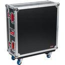 Gator G-TOURQU24 Custom Road Case for Allen & Heath QU24 Mixers w/ Doghouse Design