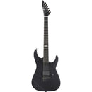 Esp E-Ii M-I Nt Thru E-Ii M-I Nt Thru Electric Guitar Black Satin - Red One Music