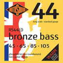 Cordes de basse acoustique Rotosound RS44LD bronze phosphoreux 45-105