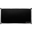 Odyssey FZ12CDJWXD2 - Flight case cercueil extra-profonde pour table de mixage DJ 12" et deux lecteurs multimédia grand format - Noir et argent