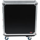 Gator G-TOURQU24 Custom Road Case for Allen & Heath QU24 Mixers w/ Doghouse Design