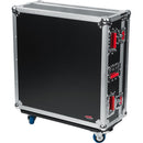 Gator G-TOURQU24 Custom Road Case for Allen & Heath QU24 Mixers w/ Doghouse Design