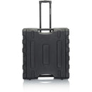 Gator G-PROR-4U-19 Boîtier de rack moulé par rotation avec roues et poignée - 4U, 19" de profondeur 