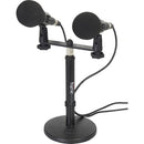 Gator Frameworks GFWMIC1TO2 Barre de montage micro pour 1-2 microphones