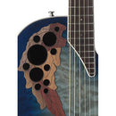 Ovation Ce48P-Rg Celebrity Super Shallow Acoustic electric Guitar Regal To Natural - Red One Music