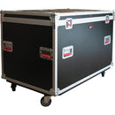 Gator G-TOURPAR64-LED-8 Tour Case for 8 PAR 64 Lights