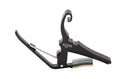 Kyser KG12BA Capo de guitare 12 cordes à changement rapide - Noir 