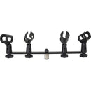 Gator Frameworks GFWMIC1TO4 Mic Mount Bar for 1-4 Microphones