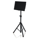 Gator Gfw-Utl-Mediatray2  Gator Heavy-Duty Adjustable Media Tray With Tripod Stand - Red One Music
