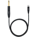 Shure WA306 Instrument Cable for Compatible Shure Transmitters (3')