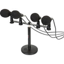 Gator Frameworks GFWMIC1TO4 Mic Mount Bar for 1-4 Microphones