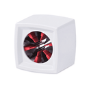 Rycote 107316 20 X Single Square White Mic Flag - Red One Music