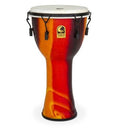 Toca Sfdmx-12F  Freestyle Mechanically Tuned 12-Inch Djembe - Fiesta Finish - Red One Music