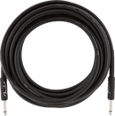 Câble d'instruments professionnels Fender (noir) - 18,6 '