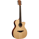 Lag Guitars T70ACE Tramontane 70 Audiotorium Cutaway Acoustic Electric Guitar - Natural Satin