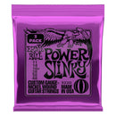 Ernie Ball 3220EB Lot de 3 cordes électriques Power Slinky 11-48