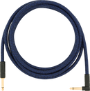 Câble pour instrument droit/angle en chanvre Fender FESTIVAL (Blue Dream) - 10'