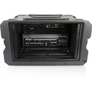 Gator G-PROR-6U-19 Boîtier de rack moulé par rotation avec roues et poignée - 6U, 19" de profondeur 