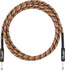 Fender FESTIVAL Hemp Instrument Cable (Rainbow) - 10ft