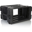 Gator G-PROR-6U-19 Boîtier de rack moulé par rotation avec roues et poignée - 6U, 19" de profondeur 