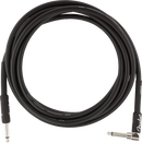 Fender PROFESSIONAL Câble pour instrument droit/angle (noir) - 10'