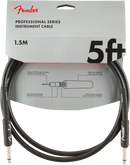 Câble pour instrument Fender PROFESSIONAL (noir) - 5'