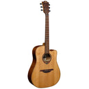 Lag Guitars T70DCE Tramontane 70 Dreadnought Cutaway Acoustic Electric Guitar - Natural