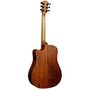 Lag Guitars T70DCE Tramontane 70 Dreadnought Cutaway Acoustic Electric Guitar - Natural