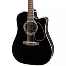 Takamine EF341SC Dreadnought CA Legacy Series - Dreadnought Cutaway Acoustic-Electric Guitar - Black
