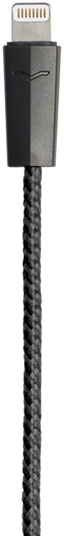 V-Moda C-3SLDA-BLACK Speakeasy DAC/Amp Câble Lightning à 3 boutons (Noir)