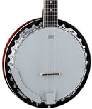 Dean BW6 Backwoods Banjo 6 cordes avec accordeurs Grover