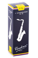Vandoren SR2215 Traditional Tenor Saxophone Reeds Strength 1.5 - Red One Music