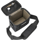 Magma MGA43026 45 Record-Bag 50 Sac de voyage pour jusqu'à 50 disques 7" (Noir/Kaki)